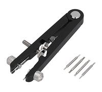 BAFOVY Pinzetta per Barra a Molla per Orologio Kit di Rimozione Barra a Molla in Lega di Alluminio 98mm Forma a V Strumento di Rimozione Perno a per Orologio per la Regolazione del Cinturino, (BLACK)