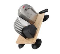 BAFOVY Potente Macchina da Taglio del Pane a Trazione per Ingranaggi con Spessore Regolabile, Design Ergonomico per la Maniglia per Tagliare Senza Sforzo Pane, Formaggio e Carne, Design retrò,