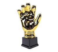 BAFOVY Premio per Il Trofeo del Guanto da Portiere con Base Nera | per le commemorazioni delle competizioni sportive
