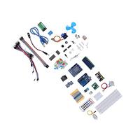 BAFOVY Project Super Starter Kit PCB e Metallo Starter Kit per R3 con 22 Lezioni PDF Modulo LCD1602 Alimentatore da 9 V per Studenti Principianti Pratica di Programmazione IDE