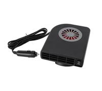 BAFOVY Riscaldatore per Auto, Riscaldatore per Auto Portatile Sbrinatore per Parabrezza 120 W ABS Riscaldamento Rapido con Controllo della Ventola Regolabile, Compatto 11 X 14 X 6,5 Cm per la Guida