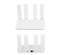 BAFOVY Router WiFi 4G LTE, Hotspot Mobile Sbloccato, Router Internet Wireless con 4 Antenne Ad Alto Guadagno e Slot per Scheda SIM, per Uso Domestico e in Ufficio in Europa e Asia (Spina europea)