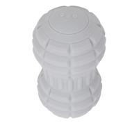 BAFOVY Rullo Massaggiatore Elettrico per Tessuti Profondi, Sfera per Massaggio Alle Arachidi TPE con 4 velocità di Vibrazione Tipo C Ricaricabile 1500mAh per Sollievo Dal Dolore Al (GRAY)