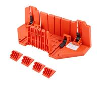 BAFOVY Scatola per Mitra, Angoli 0°/22,5°/45°/90° con Design Antiscivolo, ABS Ad Alta Resistenza, Taglio del Legno, Lavorazione Architettonica, Arancione