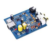 BAFOVY Scheda Decodificatore, Modulo Amplificatore USB con Frequenza di Campionamento SA9023 ES9023 a 24 Bit 96K, Gamma Dinamica 112 DB, Uscita 2 Vrms, PCB a Doppia Faccia per Utenti Fai da Te Audio
