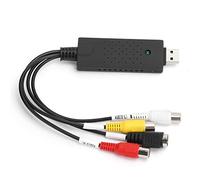 BAFOVY Scheda di Raccolta Video, Dispositivo Portatile USB 2.0 per 10 e, Registrazione e Riproduzione Video in Tempo Reale, Ideale per il Monitoraggio Digitale