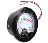 BAFOVY SD 65 VU Meter Puntatore ABS Voltmetro Header 650 Ohm Retroilluminazione Gialla 12V Installazione Verticale Smorzamento Accurato da 2 a 3 S per Mixer Audio Fai da Te Studio di Registrazione