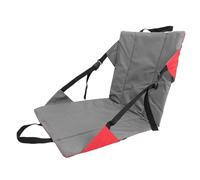 BAFOVY Sedia da Stadio, Cuscino Pieghevole Leggero Portatile con Supporto per la Schiena, per attività All'aperto sulle Gradinate, Festival Musicali, Pesca (Rosso)