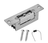 BAFOVY Serratura Elettrica per Porta, Serratura Infilare Regolabile in Acciaio Inossidabile con Doppia modalità di Sblocco per Accesso Ad Ufficio e comunità