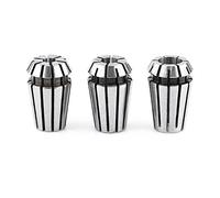 BAFOVY Set di Pinze CNC ER11 in Acciaio per Molle 65 Mn, Mandrino Portapinze Alto/8 Pollici 4 Mm e 6 Mm con Marcature per Utensili per Tornio e Fresatura CNC, Ottimo per L'incisione