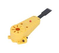BAFOVY Set Scalpelli per Intaglio del Legno, Scalpello Elettrico in Acciaio Inossidabile, 2 Scalpelli per Conversione Smerigliatrice Angolare, Design a Corsa Breve Attivato Dalla Pressione, per