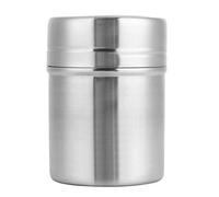BAFOVY Shaker in Polvere di Zucchero, Barattolo di Condimento in Acciaio Inossidabile Compagno Portatile per Campeggio e Avventure di Cottura all'aperto con Struttura a Rete Fine per Sapore