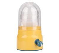 BAFOVY Shaker per Uova, Frullatore Manuale per Uova, con Guscio in Plastica e Supporto in Silicone, 6,1 X 3,1 Pollici, Creatore di Dorate per Genitori e Bambini in Domestica (YELLOW)