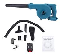 BAFOVY Soffiatore per Foglie a velocità Regolabile 18000 Giri/min, Batteria a 10 Celle, Doppia modalità, con Raffreddamento Migliorato, Impugnatura Ergonomica per Foglie, Neve, (Spina europea)