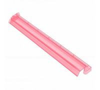 BAFOVY Supporto Porta Tessere da Mahjong da 18 Pollici, Spingitore Supporto Porta Tessere da Mahjong con Design Ondulato Trasparente, Materiale ABS Antiscivolo per Giochi in (rosa trasparente)