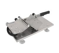 BAFOVY Tagliacarne Manuale Affettatrice per Carne in Acciaio Inossidabile Affettatrice Uniforme Multifunzionale Operazione Veloce Facile Pulizia per Ristoranti Negozi di Pentole Calde Casalinga