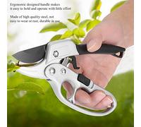 BAFOVY Taglio di Potatura, Manico Ergonomico, Design della Lama, Pulsante di Blocco Sicuro, Acciaio SK5, per Potatura da Giardino, Taglio dei Razzi e Raccolta di Agrumi