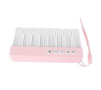 BAFOVY Tastiera per Pianoforte Portatile, Pianoforte Elettronico per Bambini in ABS con 7 Luci Colorate, Brani Dimostrativi e Voci Strumentali Multiple per Ragazzi e Ragazze, Regalo per Bambini