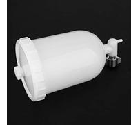 BAFOVY Tazza di Sostituzione della Pentola a Spruzzo in Plastica 400 Ml con Connettore in Acciaio Inossidabile, Alta Resistenza e tenacità, Grande capacità, per Spray F101 W71 R-2 K-2 F-2, con