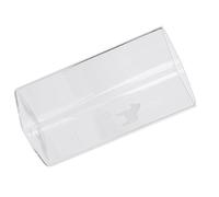 BAFOVY Tazza per Acqua, Vetro, per Bevande, 400 Ml, Quadrata, Resistente Al Calore, Modello Castello, per Acqua, Latte, caffè, Succhi, Colazione, Uso in, Casa, Ufficio (#2)