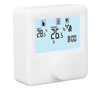 BAFOVY Termoregolatore Digitale Termostato Programmabile per PC Ritardante di Programma Settimanale LCD da 34 a 104F Relè da 30 a 230 V CC per Montaggio a Parete e Caldaie a Gas