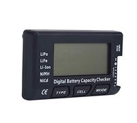 BAFOVY Tester Digitale per Batterie LiPo Li-ion LiFe NiMH, Controllore di Tensione di Precisione 0,001 V per Hobbisti e Professionisti