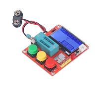 BAFOVY Tester per Transistor Fai-da-te, Misuratore per Transistor PCB T4 MINI Z con Display LCD 12864, Alimentazione 9 V, Uscita Onda DDS e Test di Frequenza PWM per Riparazione Hobbisti di
