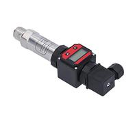BAFOVY Trasmettitore di Pressione Digitale, Trasduttore di Pressione in Silicio Diffuso Uscita 24 V CC da 0 a 5 V con Display LCD, Custodia in Alluminio IP65 per Acqua Aria Olio Idraulico (0-500Kpa)