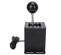 BAFOVY USB Simulator Shifter, Lega di Alluminio H Gear Shifter, 7 velocità per Giochi di Corse Compatibile con T300RS GT