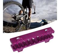 BAFOVY Vise Jaw Repair Tool, Bike Fork Clamp Shock Fixture 1 Paio in Lega di Alluminio Vise Jaw con Ossidazione Anodica Trattamento per Forcella Anteriore Sospensione Posteriore Tubo