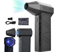 BAFRA Air Blaster 2.0, Hydrayne Air Blaster 2.0, mini spolverino elettrico ricaricabile Hydrayne, potente ventilatore regolabile a 3 marce, 130.000 giri/min, for tastiera, auto, casa