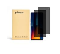 BAFUGU Pellicola Protettiva per Xiaomi POCO F6 e Xiaomi POCO F6 pro, 2 Pezzi Anti-Spy Vetro Temperato, 9H Durezza, Anti Graffio, Anti-Spy