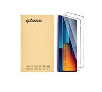BAFUGU Temperato Compatibile con Xiaomi Poco M6 4G Vetro [3D Copertura Completaper] [2 fogli] Senza Bolle HD 9H Durezza Anti Graffio Pellicola Protettiva Transparent