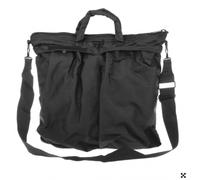 BAG BORSA PORTA CASCO A TRACOLLA MILITARE NERA