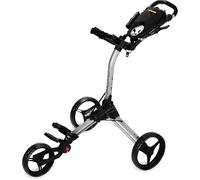 Bag Boy Compact 3 Golf Push Cart Unisex, Argento/Nero