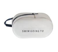 Bag della da viaggio impermeabile | Swimming borse da lavaggio EVA | Apertura a U a forma di USAGGIA COSMETICA | 4L 8L bianco, facile da pulire per il libero, ideale come regalo