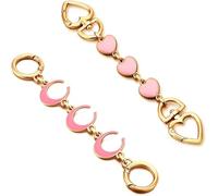 Bag Extender Chain Purse Strap Extenders for Handbags Purse Extender Chain Chain Purse Strap Replacement Purse Accessories Bag Charms for Handbags Purse Making Supplies