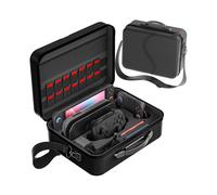 Bag for 2 Game Console Gamepad Controller Accessories Hard Case Storage Travel Suitcase Carrying Case,B