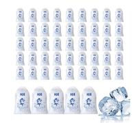 Bag for Ice, 50 Pieces Leak-Proof Multi-Functional Pouches