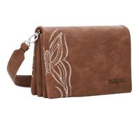 Borsa a tracolla da donna Desigual Goodall Sand Dortmund Flap 2.0 Marron TU