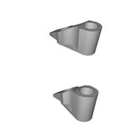 Bag Holder Brackets for Gardena Gartenmobil Cart - Left & Right Replacement Set