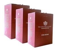 Bag In Box Vino Rosso italiano Fattoria Mantellassi (3 Bag In Box 5 litri (15 litri))