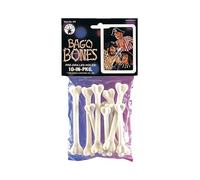 Bag - O - Bones RUB923ACC - Confezione di 10 Ossa in plastica, 14 anni+, Colore Bianco