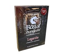 Bag of Dungeon: Pacchetto di espansione personaggi Legends, da utilizzare con qualsiasi gioco BOD, include mago, halfling, minotauro e guerriero, nuovo destino e carte incontro, gioco classico in