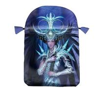 BAG SATINATO VIOLA CON CARTE LO SCARABEO 160x225 MM NUOVO