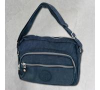 Bag Street Nylon Borsa Donna A Tracolla Blu 22x15x8 OTJ227B