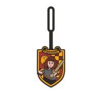 Etichetta per bagagli in silicone Lego Harry Potter, Hermione Granger (53252) per viaggi, valigie, zaini, borse estive da spiaggia, etichetta regalo