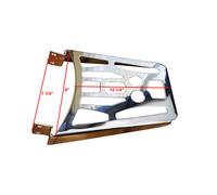 Bagagli Cremagliera per Yamaha V Stella 1100 650 OEM Sissy Barre