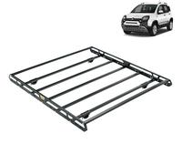 Bagagliera cestello Sigma 132x124cm per Fiat Panda Cross con corrimano dal 2012