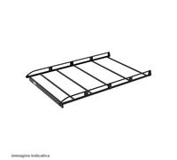 Bagagliera Evo Rack CRUZ acciaio 230x126cm VW Caddy Maxi 8 punti dal 2021